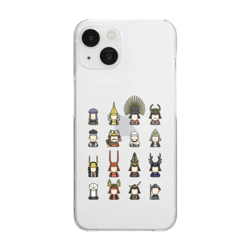 戦国武将s Clear Smartphone Case