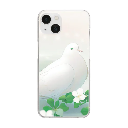 夢幻　鳩　清ら Clear Smartphone Case