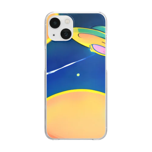 Moonlit Night Clear Smartphone Case