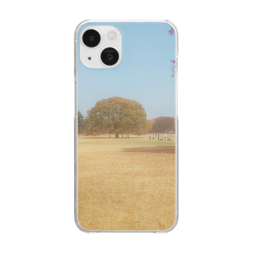 この〜木なんのき Clear Smartphone Case