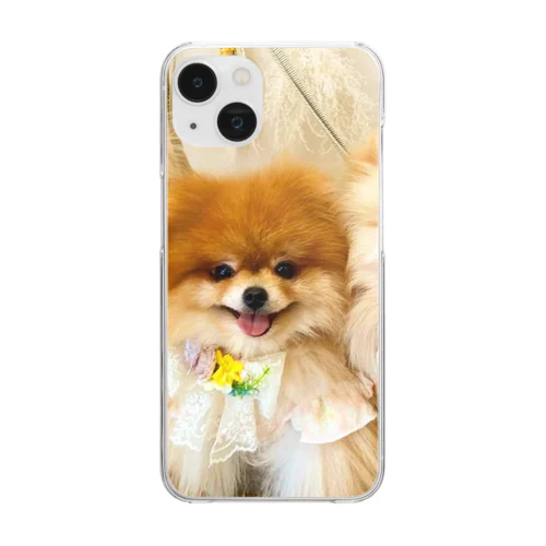 Pomeranianlovers　ポメラニアン Clear Smartphone Case