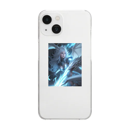 ドラゴンの母アリア降臨 Clear Smartphone Case