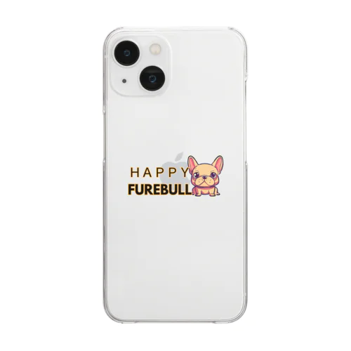 HAPPY FUREBULL（ハッピーフレブル） Clear Smartphone Case