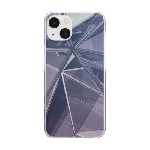 派手柄シリーズ５ Clear Smartphone Case