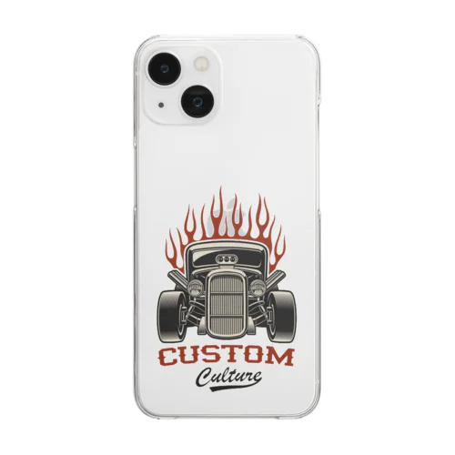 カスタム・カー　CUSTOM CAR Clear Smartphone Case