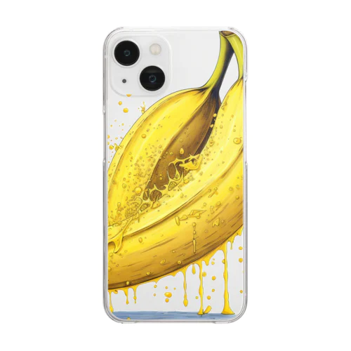 バナナブリーズ Tシャツ Clear Smartphone Case