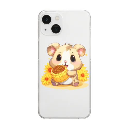 はむちゃん Clear Smartphone Case