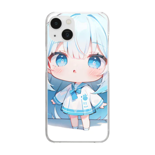 チビミク Clear Smartphone Case