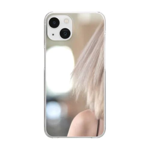 女性の幻想 Clear Smartphone Case