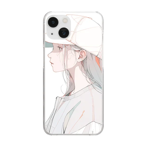 メトロポリタンガール Clear Smartphone Case