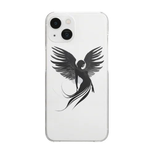 tear angel Clear Smartphone Case