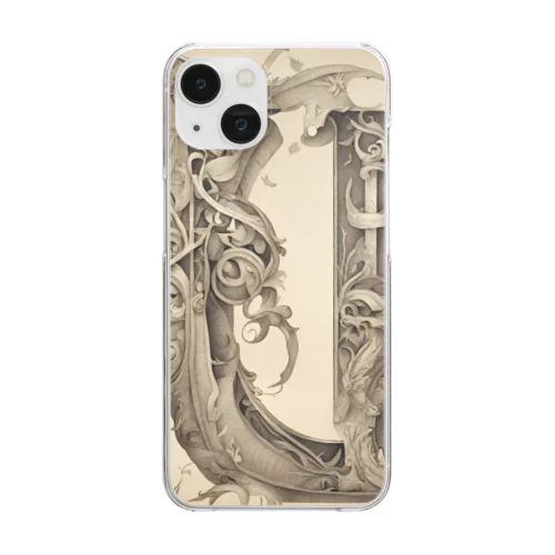 古代文字 Clear Smartphone Case