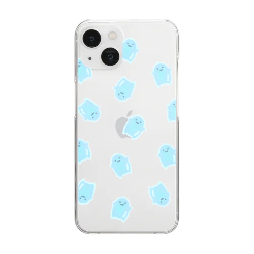 水たまちゃん クリアiPhoneケース Clear Smartphone Case