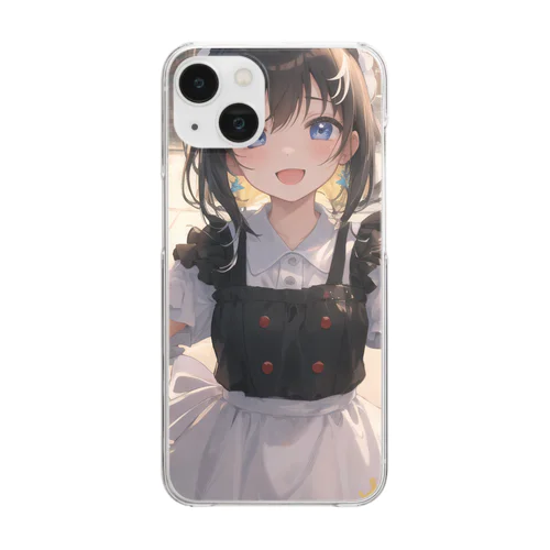 幸せな日常 Clear Smartphone Case