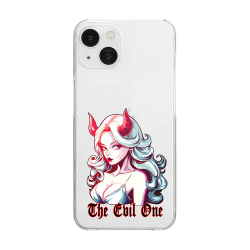 the Evil One　美しき悪魔 Clear Smartphone Case