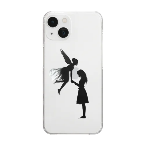 tear angel Clear Smartphone Case