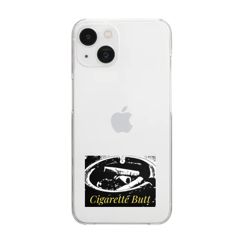 Cigarette Butt Clear Smartphone Case