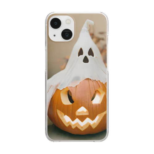 ハロウィンパーティー Clear Smartphone Case