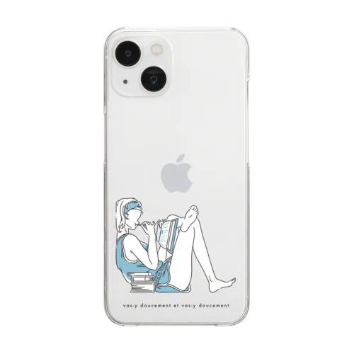 研磨 Clear Smartphone Case