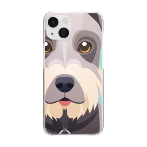 dog Clear Smartphone Case