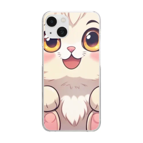 子猫のマイちゃん Clear Smartphone Case