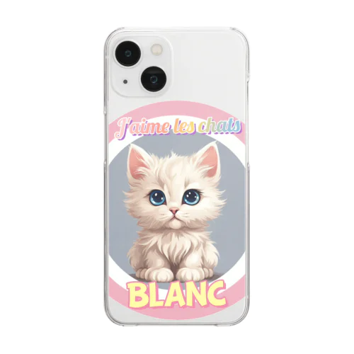 Blanc (ブロン) Clear Smartphone Case