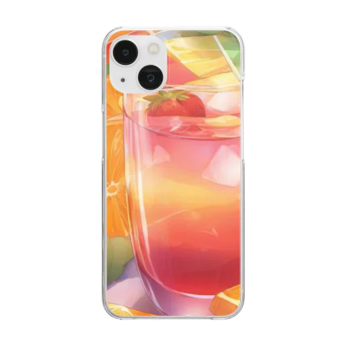 フルーツ Clear Smartphone Case