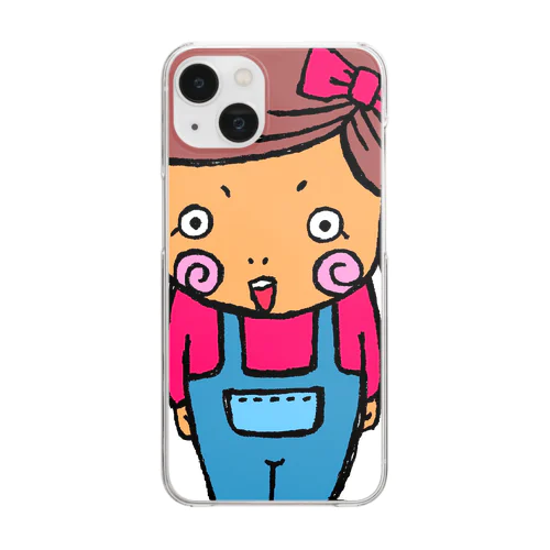 えりちゃん Clear Smartphone Case