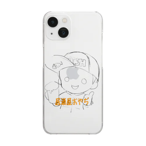 居酒屋オヤヂのゆるキャラスマホケース Clear Smartphone Case