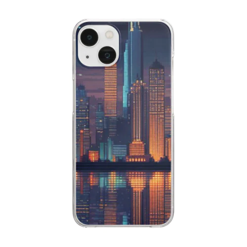 夜景 Clear Smartphone Case