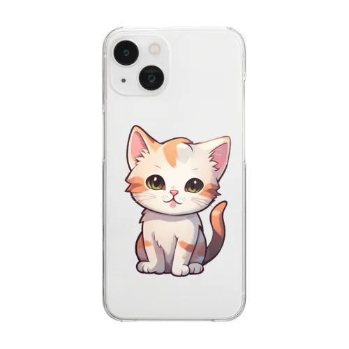 ちびねこシリーズ21 Clear Smartphone Case