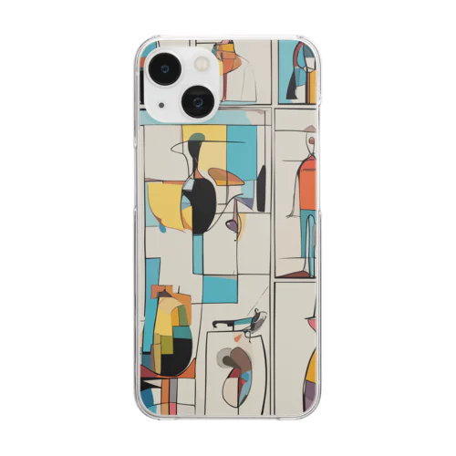 Contemporary Art(1) Clear Smartphone Case