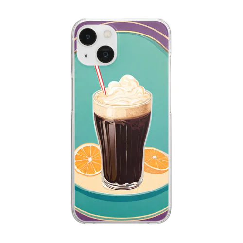 Cola Float Clear Smartphone Case