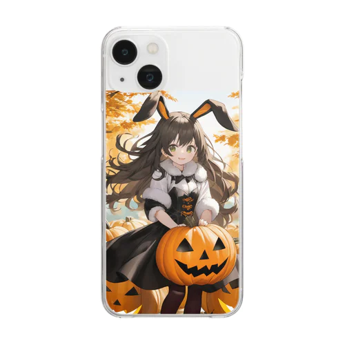 テレサのハロウィーン Clear Smartphone Case