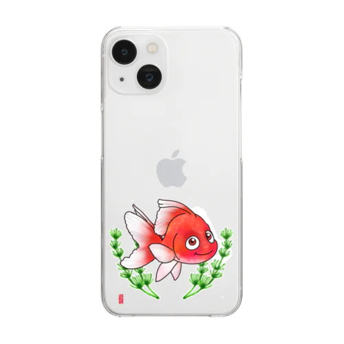 金魚ちゃん Clear Smartphone Case