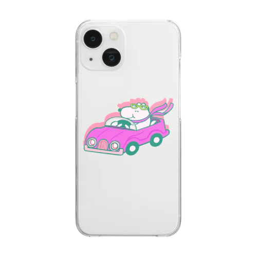 ｲﾇ・ﾄﾞﾗｲﾌﾞ Clear Smartphone Case