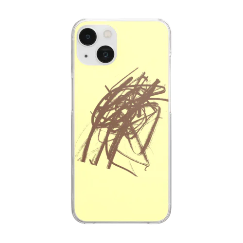 落書きNo4  Clear Smartphone Case