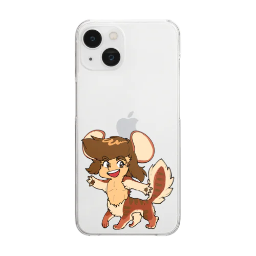 とん太 Clear Smartphone Case