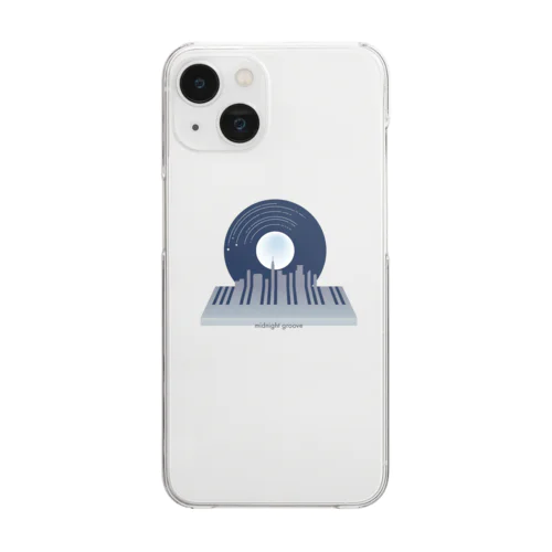 椎名かいね3rdアルバム「midnight groove」 Clear Smartphone Case