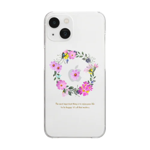 乙女の真心 Clear Smartphone Case