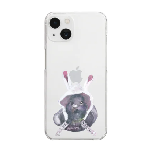 うさぎ🐰デール Clear Smartphone Case