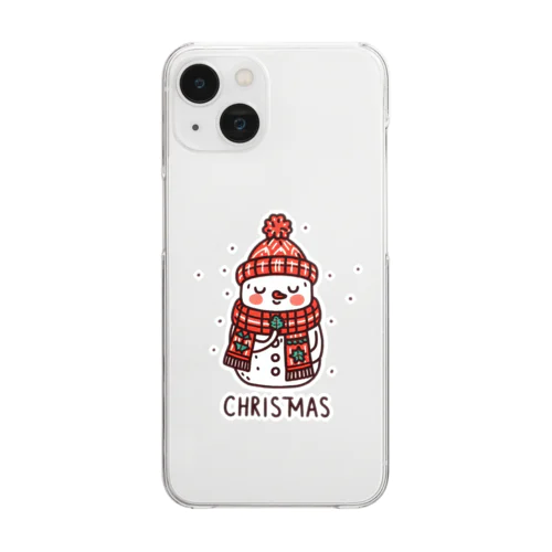 クリスマス！ Clear Smartphone Case