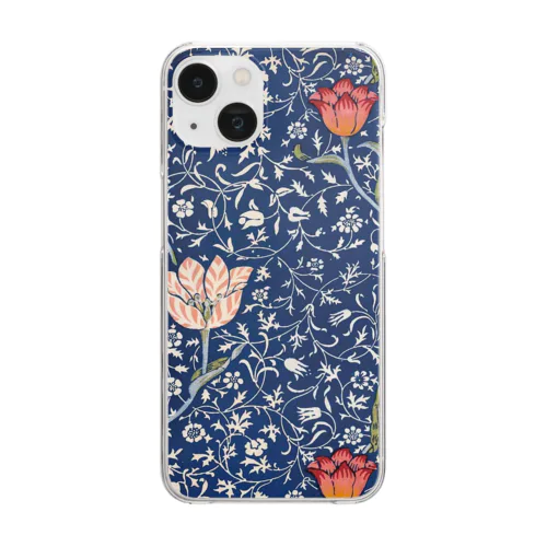 William Morris's Medway ウィリアムモリス「メドウェイ」 Clear Smartphone Case