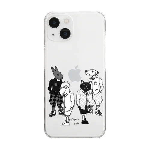 animals Clear Smartphone Case