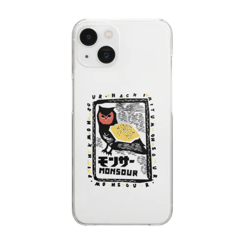 モンサー Clear Smartphone Case