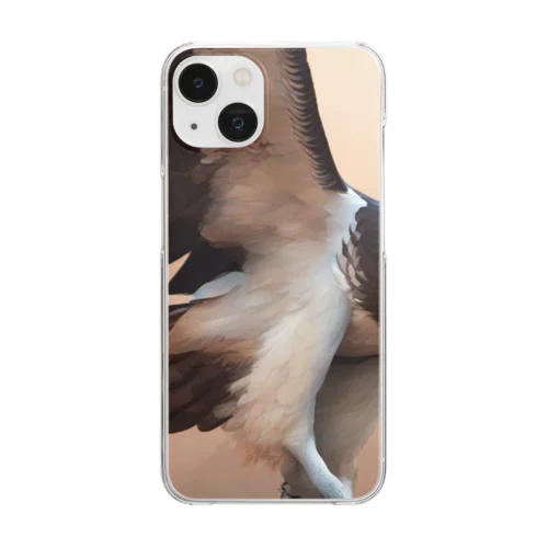 ミサゴ (Osprey) Clear Smartphone Case