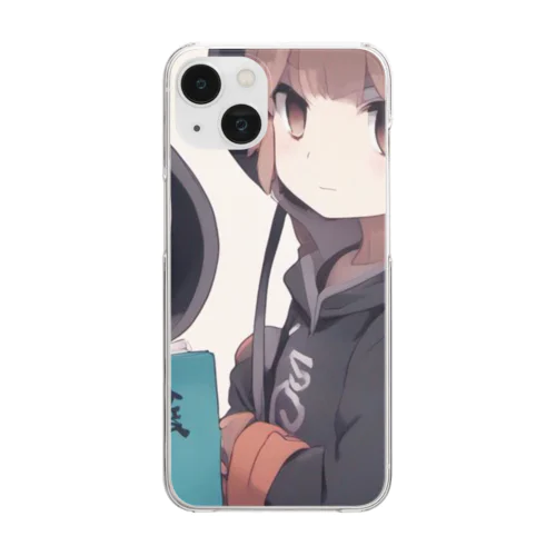 おおかみちゃん Clear Smartphone Case