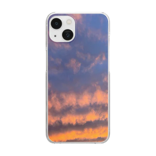 秋の空 Clear Smartphone Case