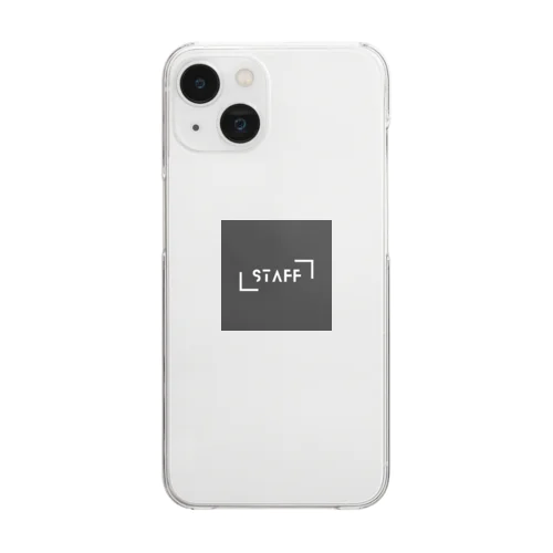 staffグッズ Clear Smartphone Case