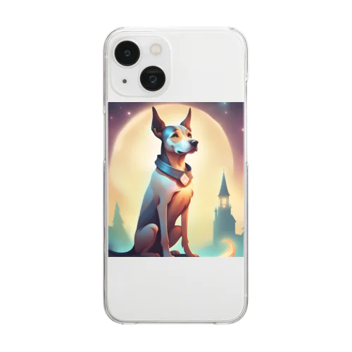 ミライ犬 Clear Smartphone Case